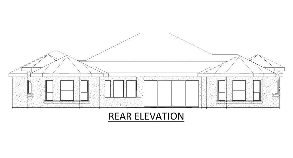 Spacious 4-Bedroom House Plan with Expansive Living Space