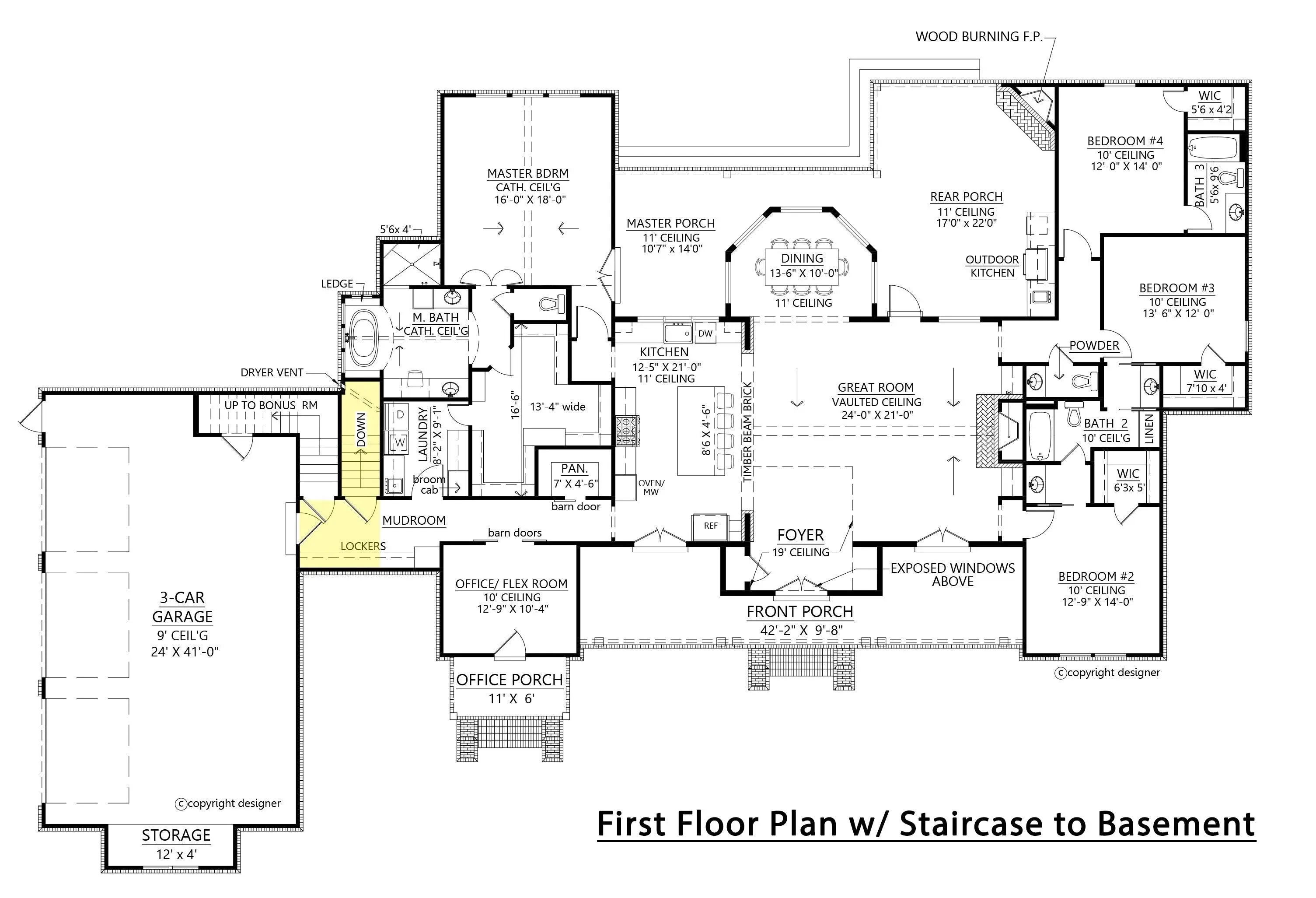 Spacious 4-Bedroom Retreat: 3,095 sq ft of Luxury