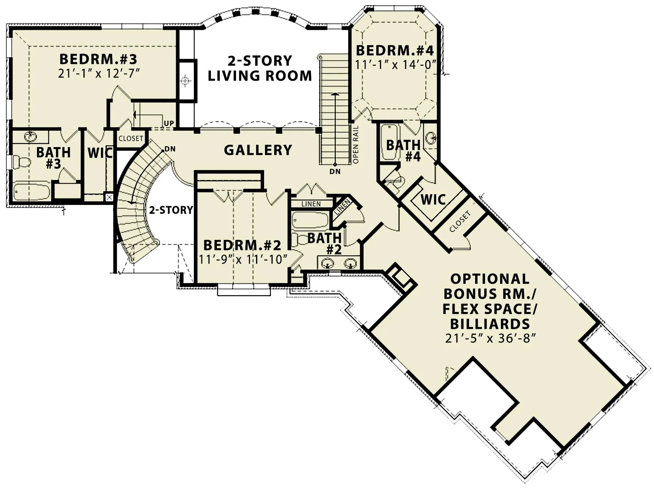Spacious Four-Bedroom Home with Ample Living Areas