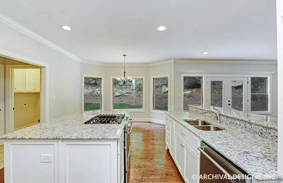 Spacious Home Plan with 4 Bedrooms, 4 Bathrooms, and Walkout Basement