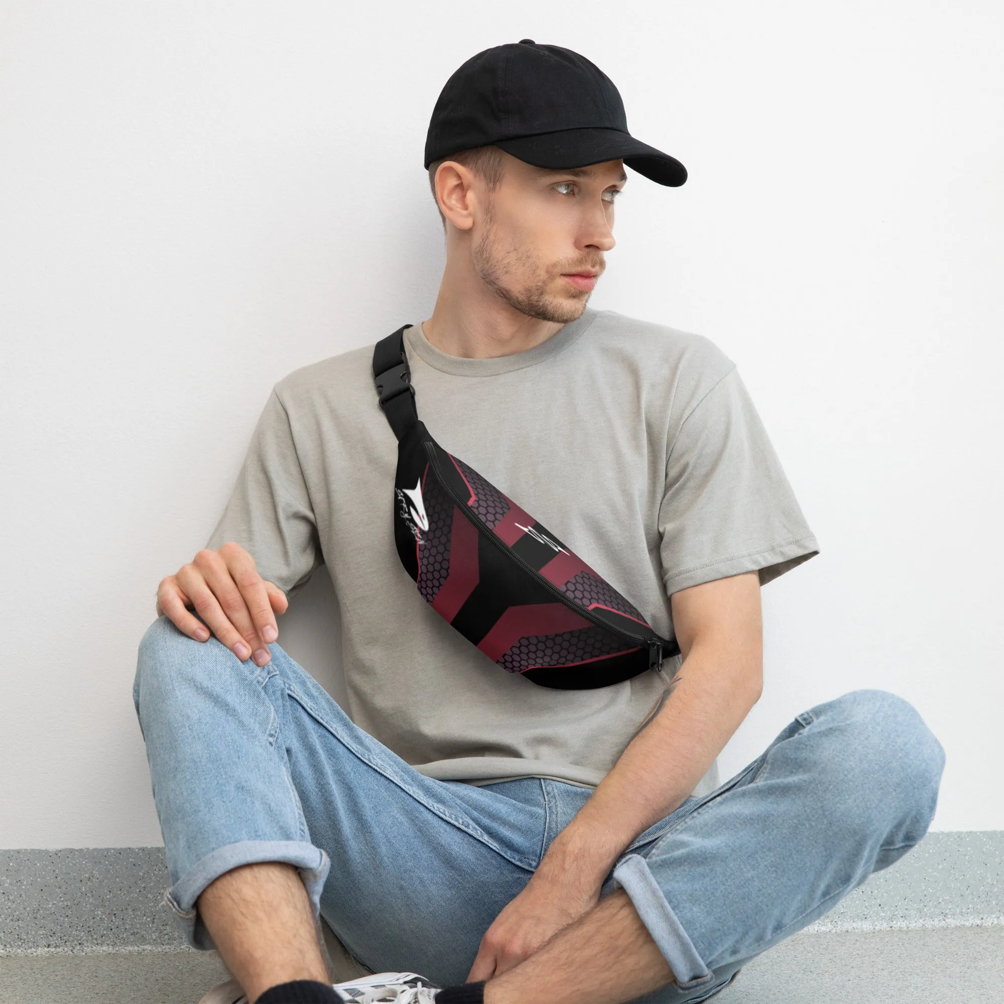 SPRY SZN Phantom Jelly Pink Fanny Pack