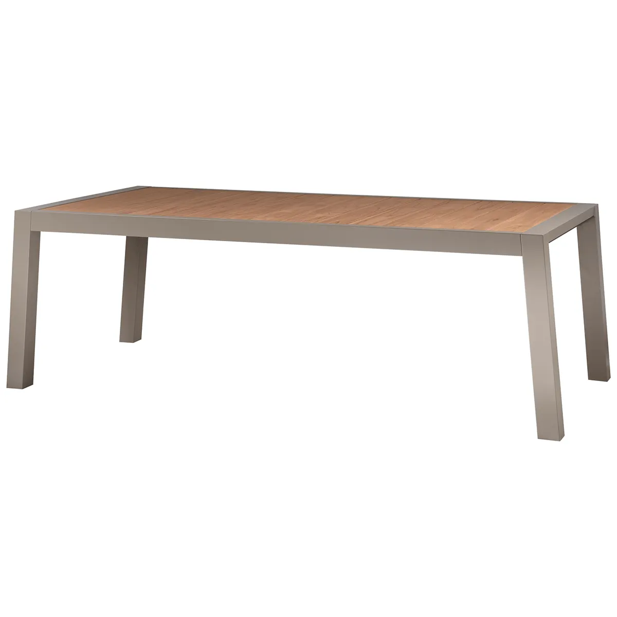 Sulphur Sand Wood/Aluminium Dining Table