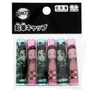 Sun-Star Demon Slayer Pencil Caps 6pcs