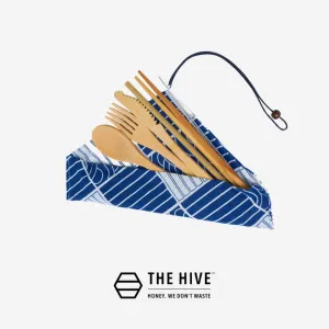 The Hive Reusable Travel Bamboo Cutlery