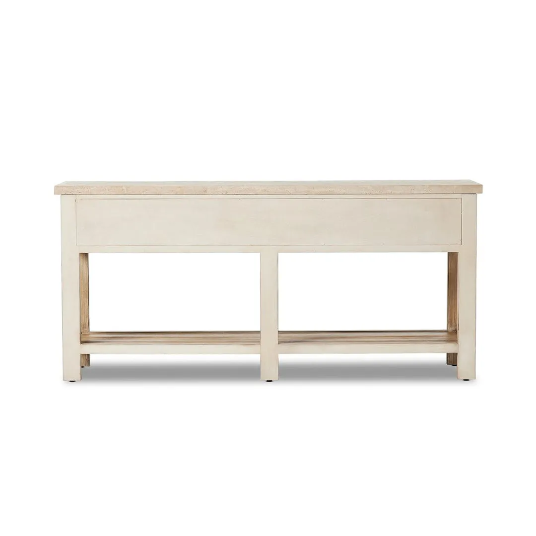 The Lazy Monsieur Partouche Marble Console Table