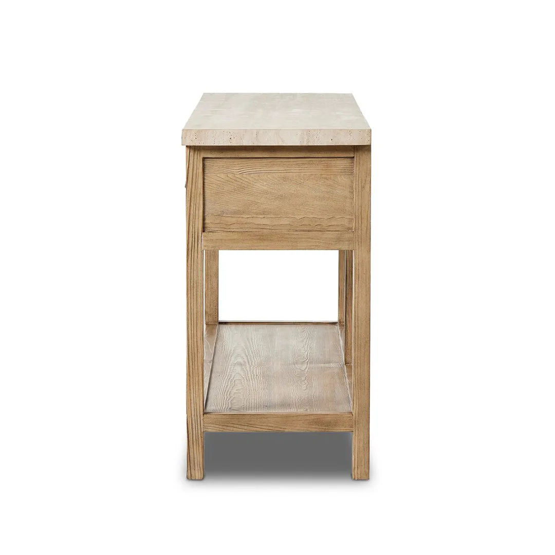 The Lazy Monsieur Partouche Marble Console Table