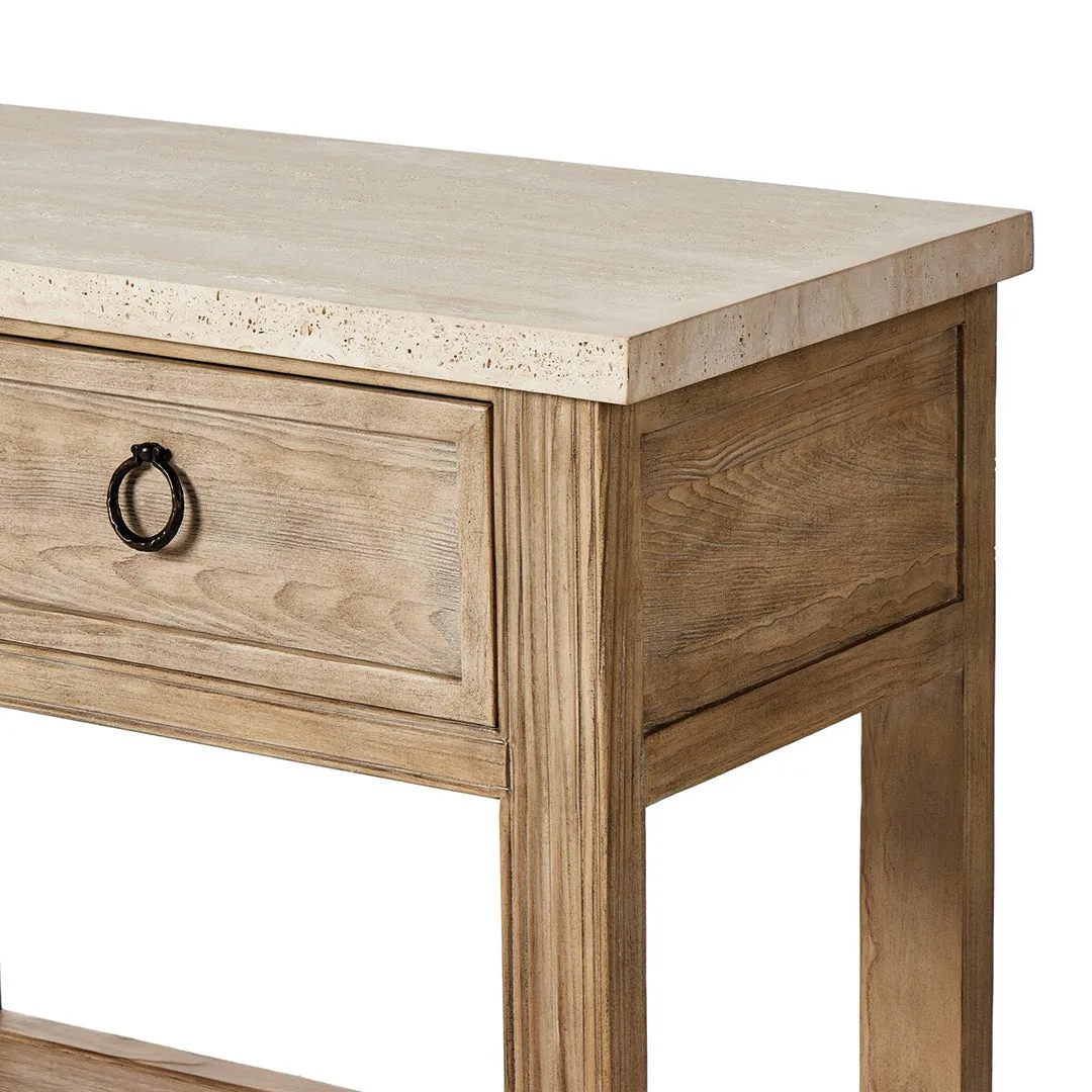 The Lazy Monsieur Partouche Marble Console Table