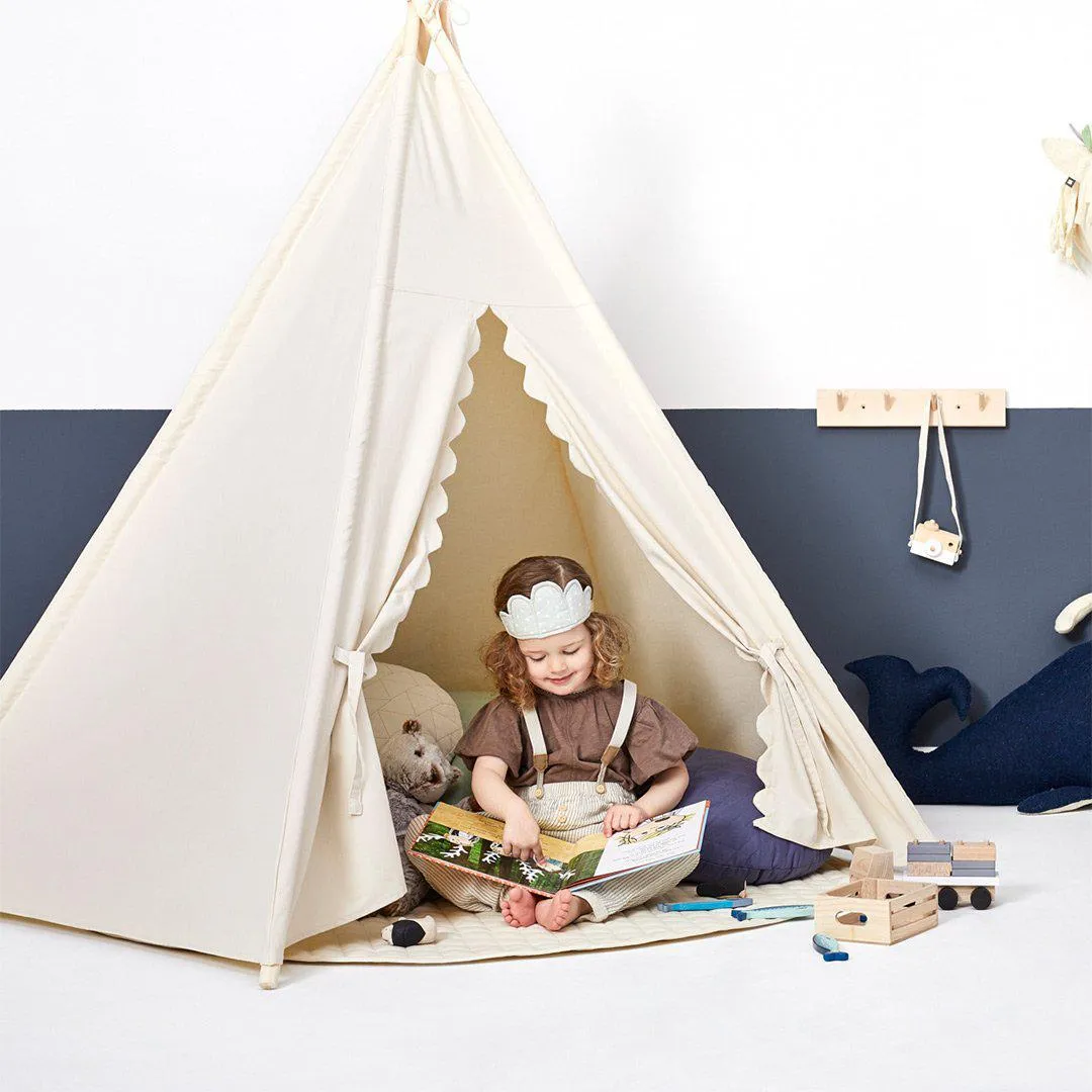 The Little Green Sheep Teepee  - Linen