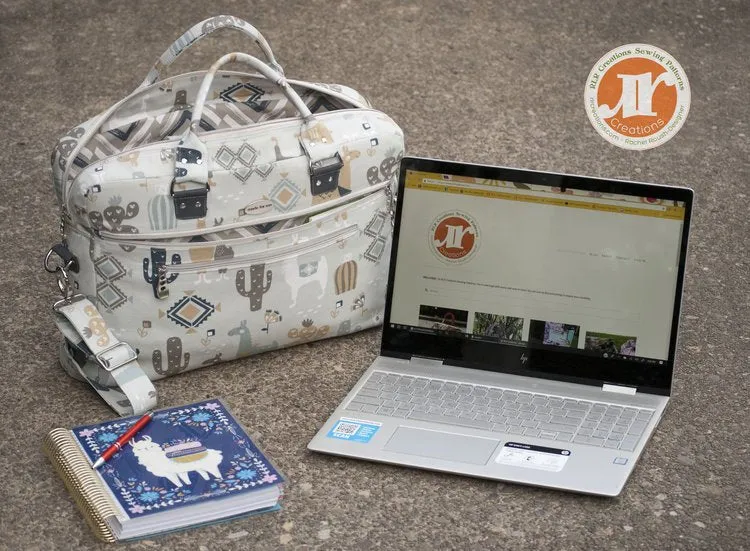 The Percival Laptop Briefcase Acrylic Templates