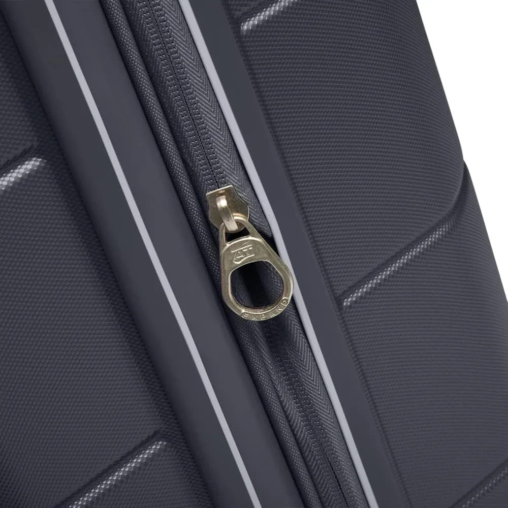 Travel Chic 20 Inch Carry On Charcoal Spinner Suitcase
