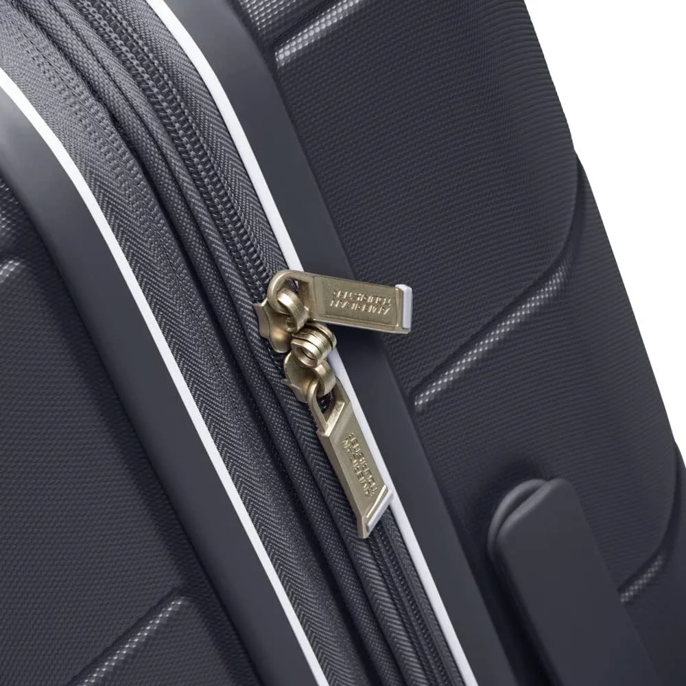Travel Chic 20 Inch Carry On Charcoal Spinner Suitcase