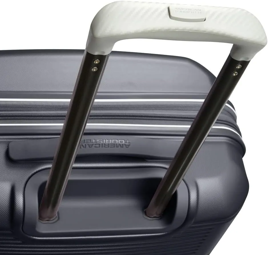 Travel Chic 20 Inch Carry On Charcoal Spinner Suitcase