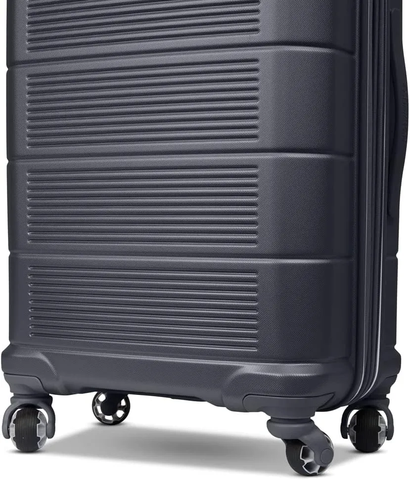 Travel Chic 20 Inch Carry On Charcoal Spinner Suitcase