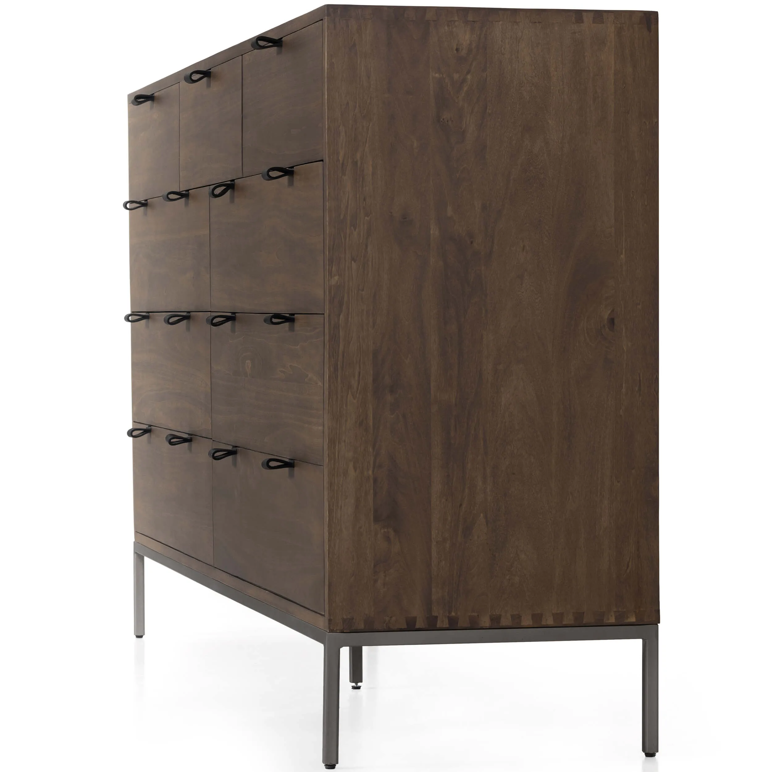 Trey 9 Drawer Dresser, Auburn