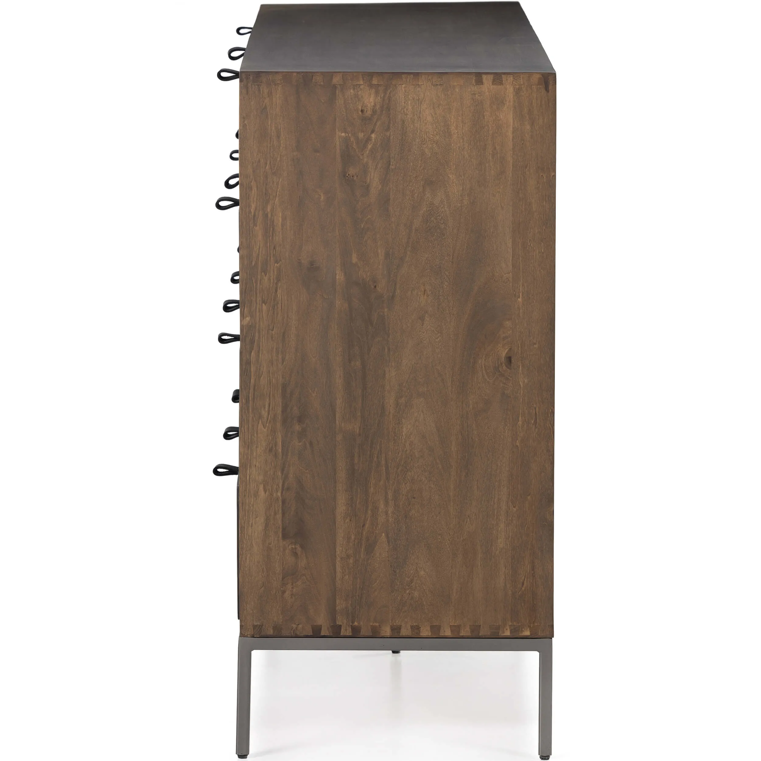 Trey 9 Drawer Dresser, Auburn
