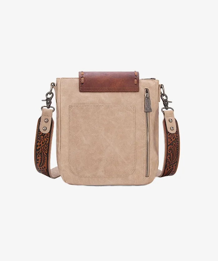 Trinity Ranch Fringe Tooled Crossbody