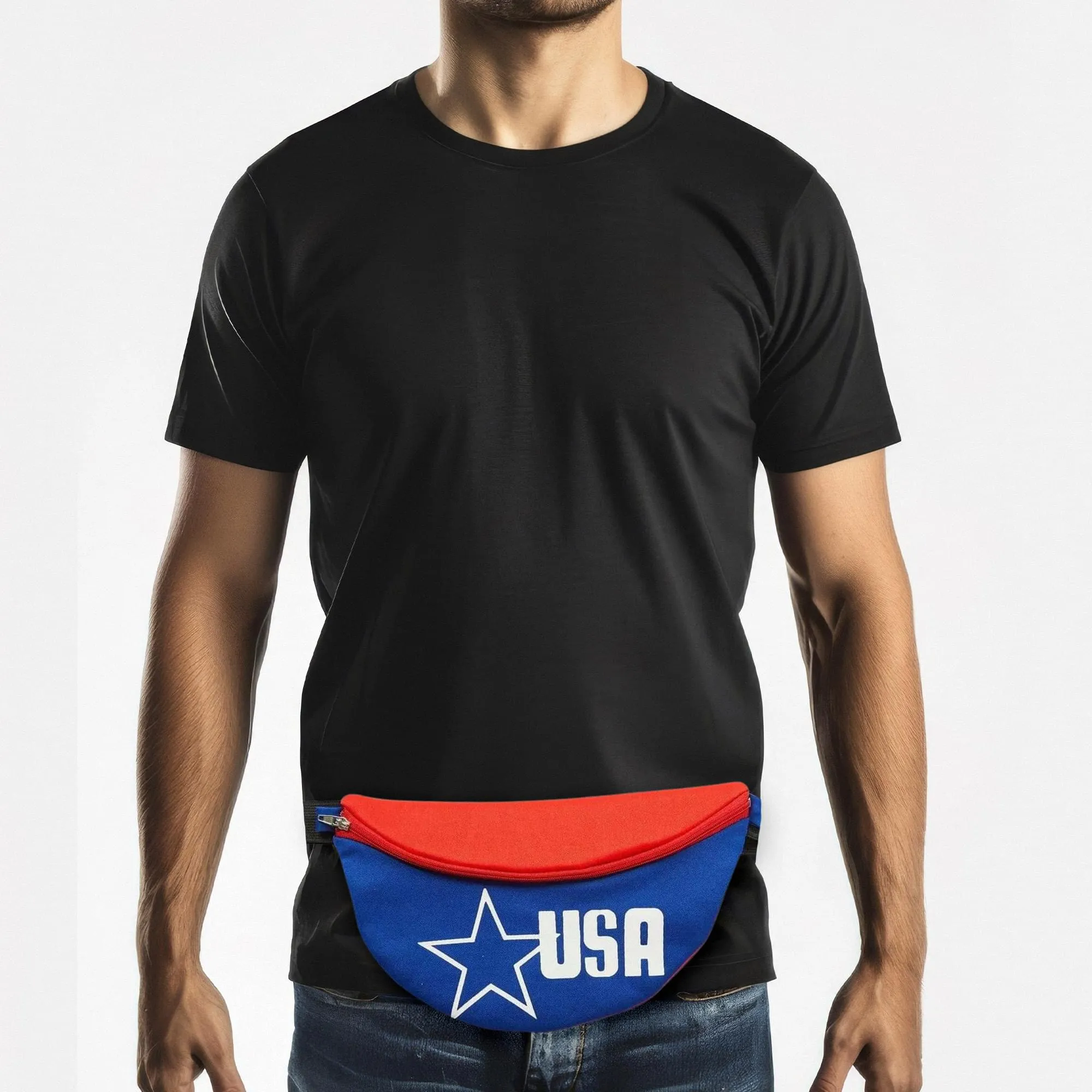 USA Fanny Pack Adult Costume Accessory