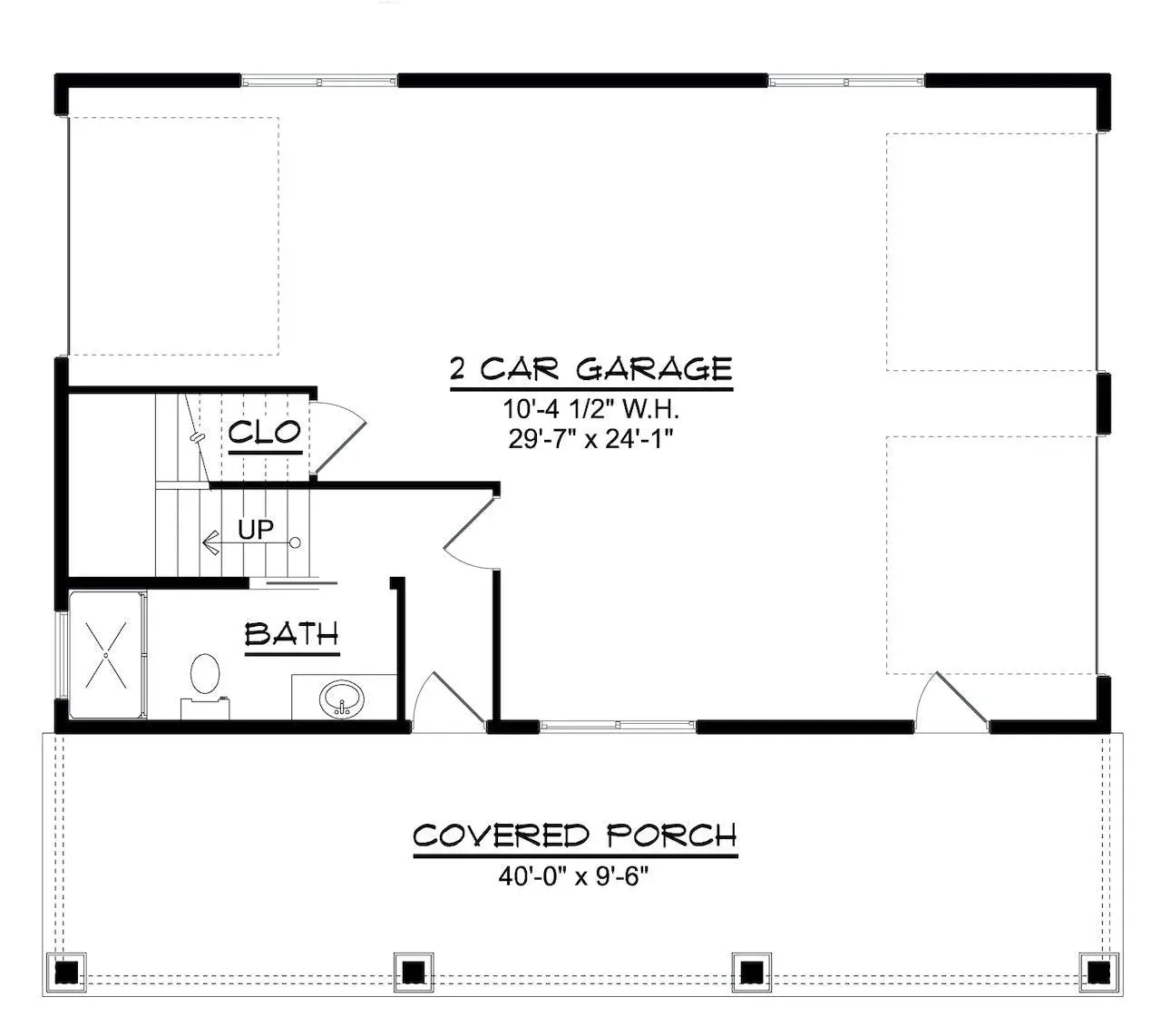 Versatile Bonus Room Above Spacious Two-Bay Garage!