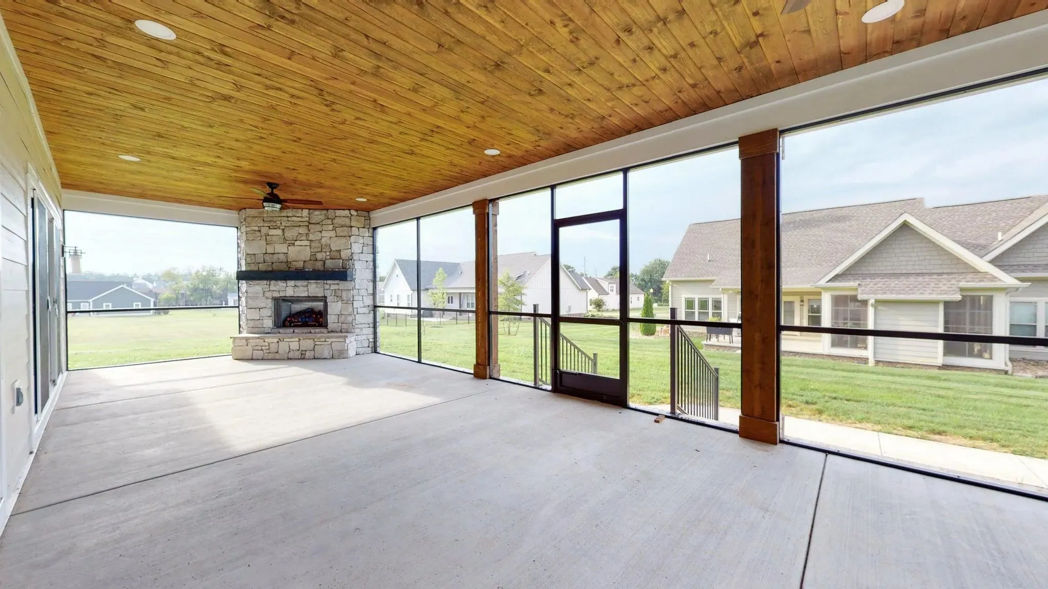 Versatile Family Home Plan with Stone Exterior and Spacious Layout