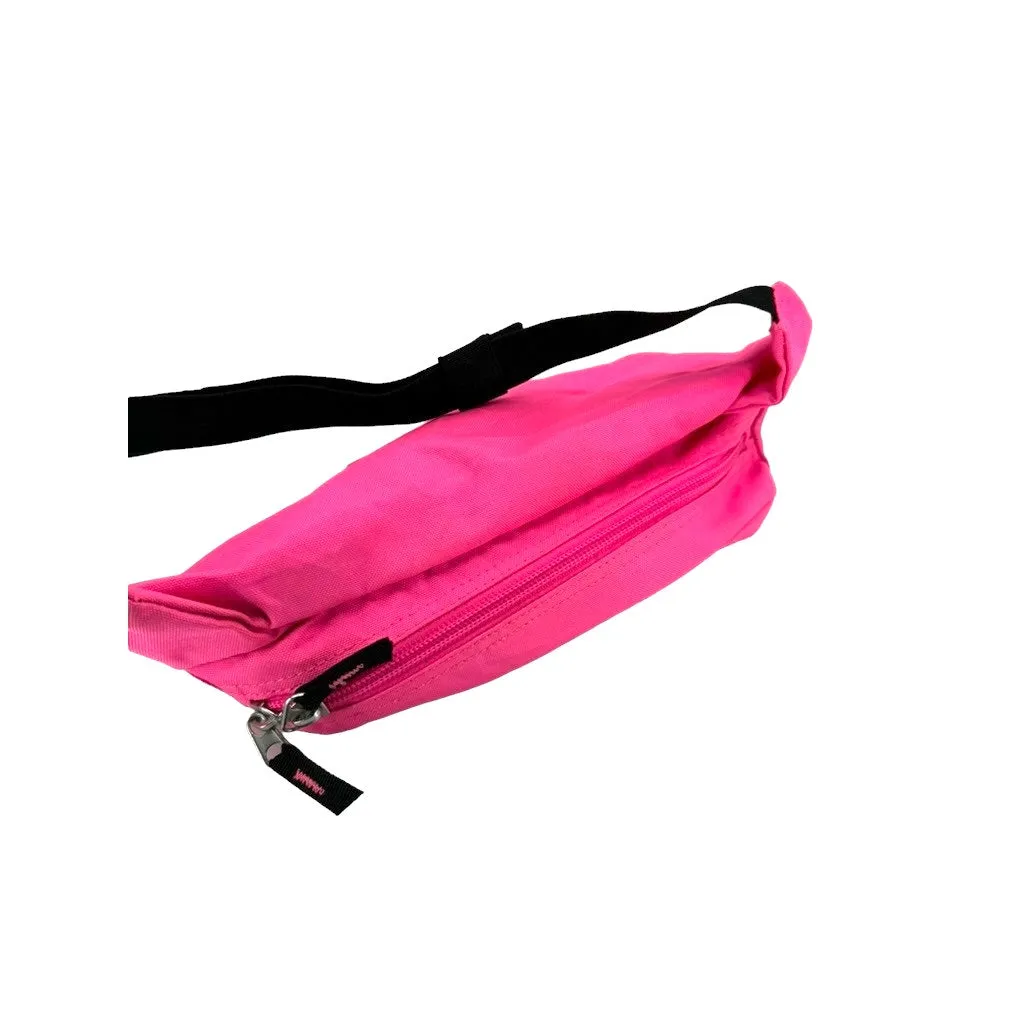 Vintage Jansport Hot Pink Essential Crossbody Waist Belt Bag