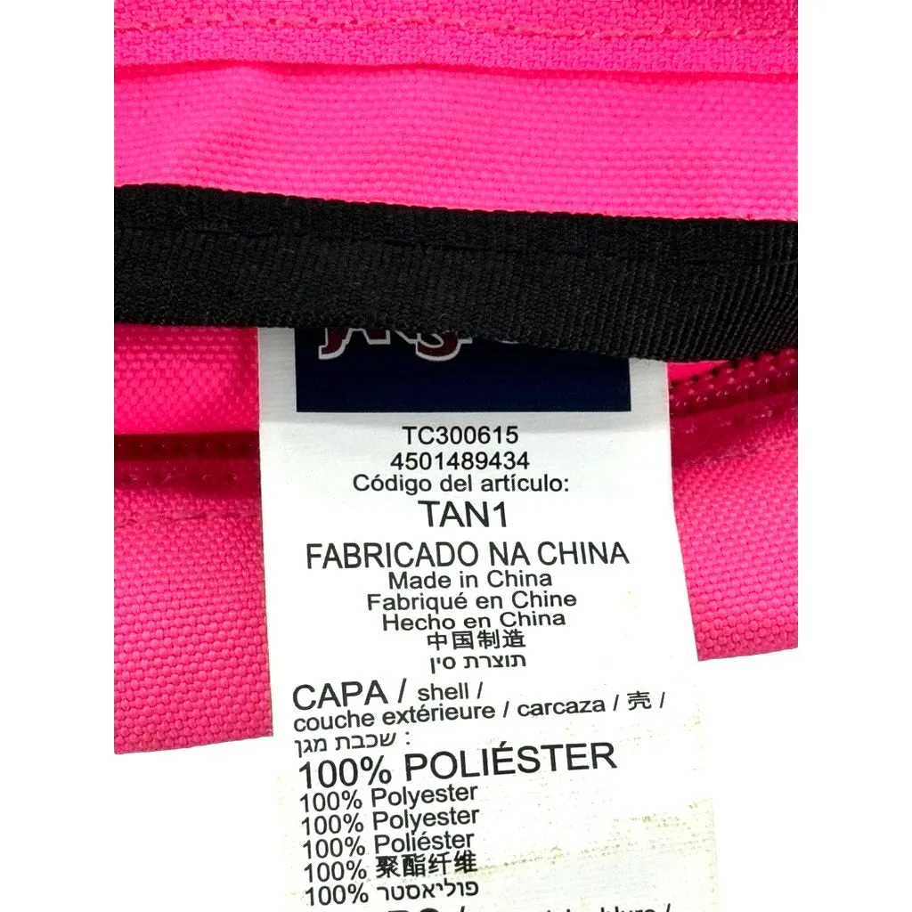 Vintage Jansport Hot Pink Essential Crossbody Waist Belt Bag