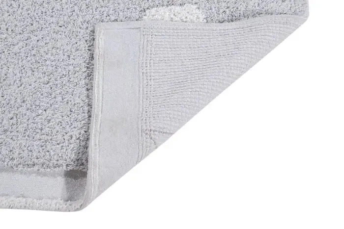 Washable cotton rug "cotton bolls"