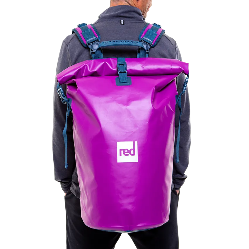 Waterproof Roll Top Dry Bag Backpack - Venture Purple