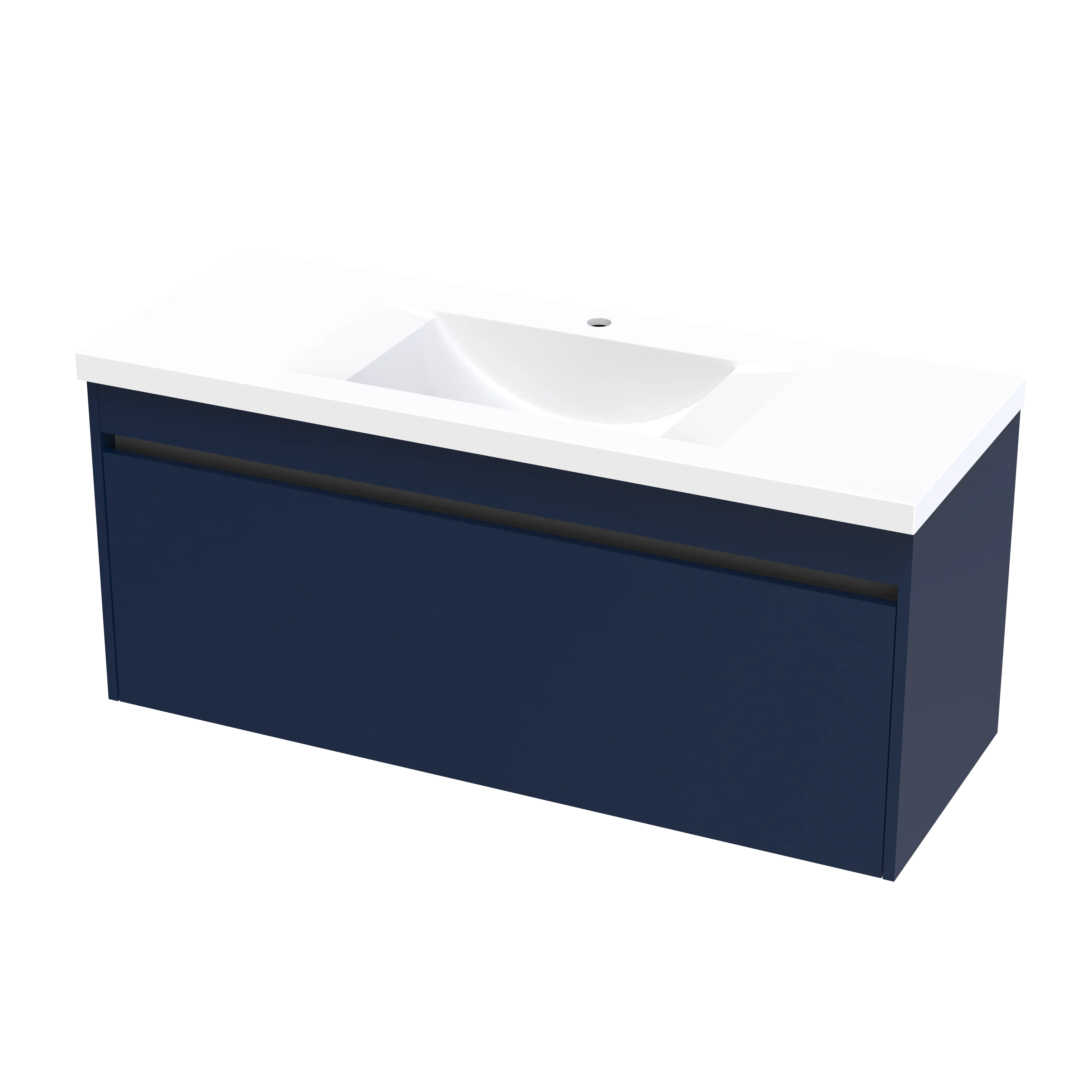 Wave Syrtari 1200 1 Drawer Wall Vanity