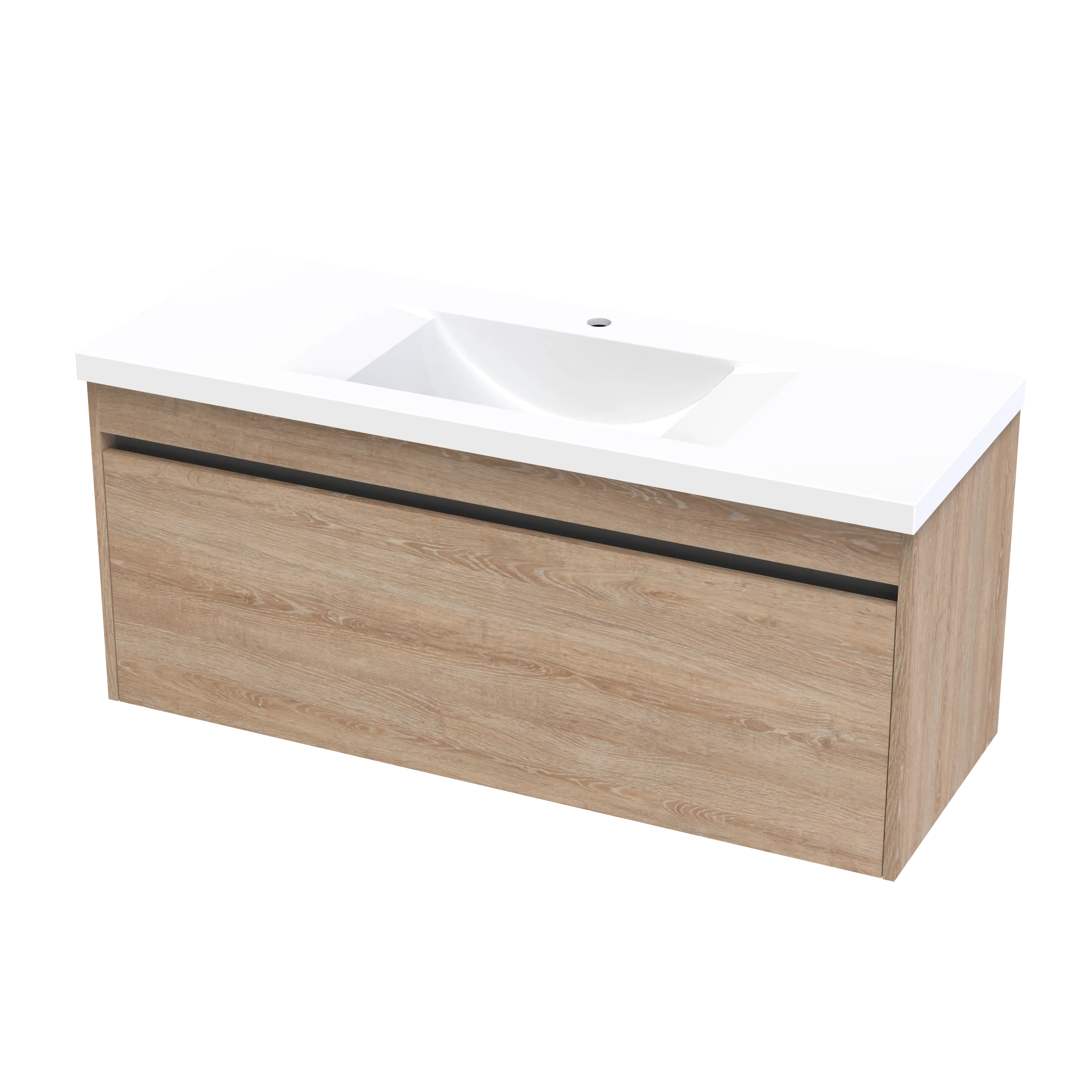 Wave Syrtari 1200 1 Drawer Wall Vanity