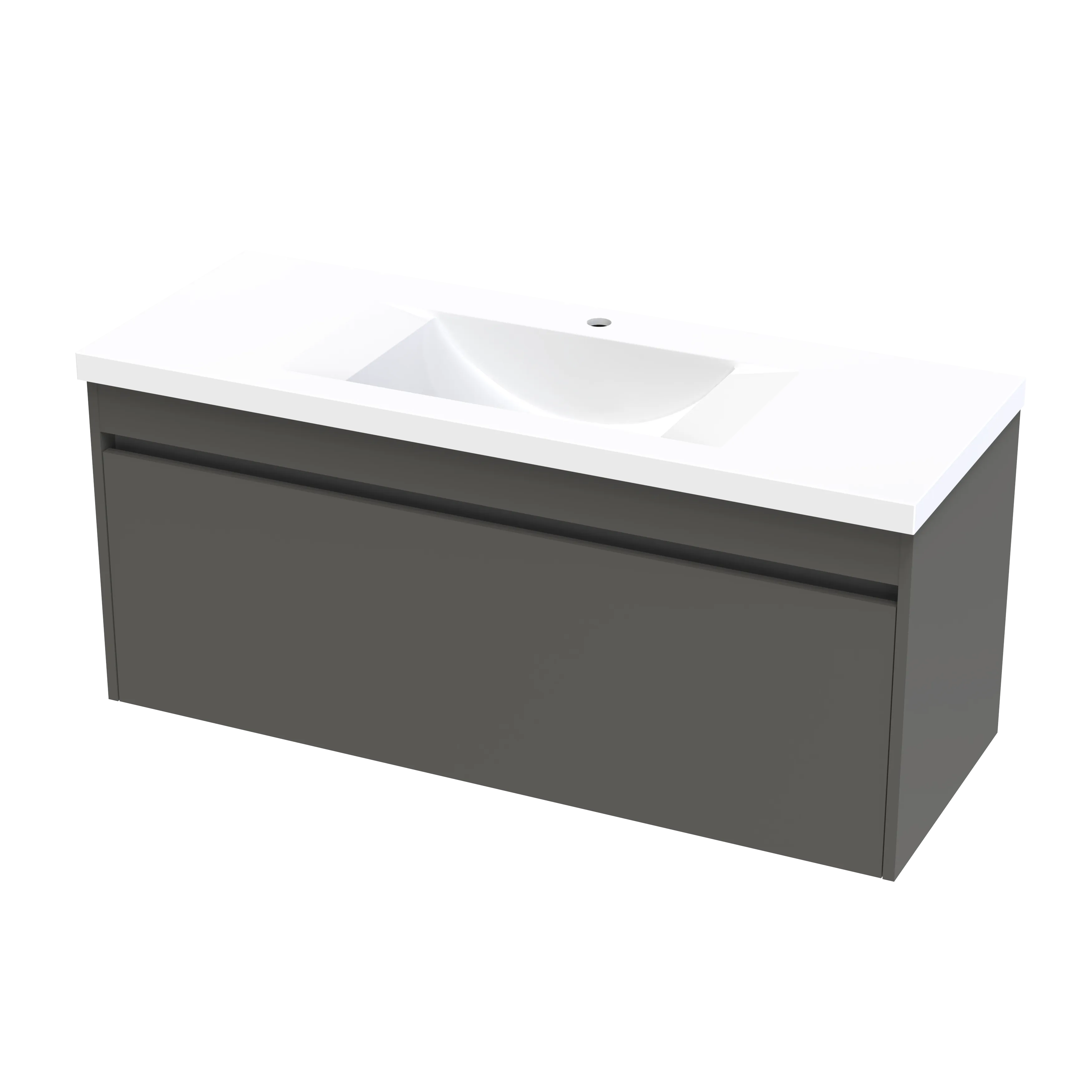 Wave Syrtari 1200 1 Drawer Wall Vanity
