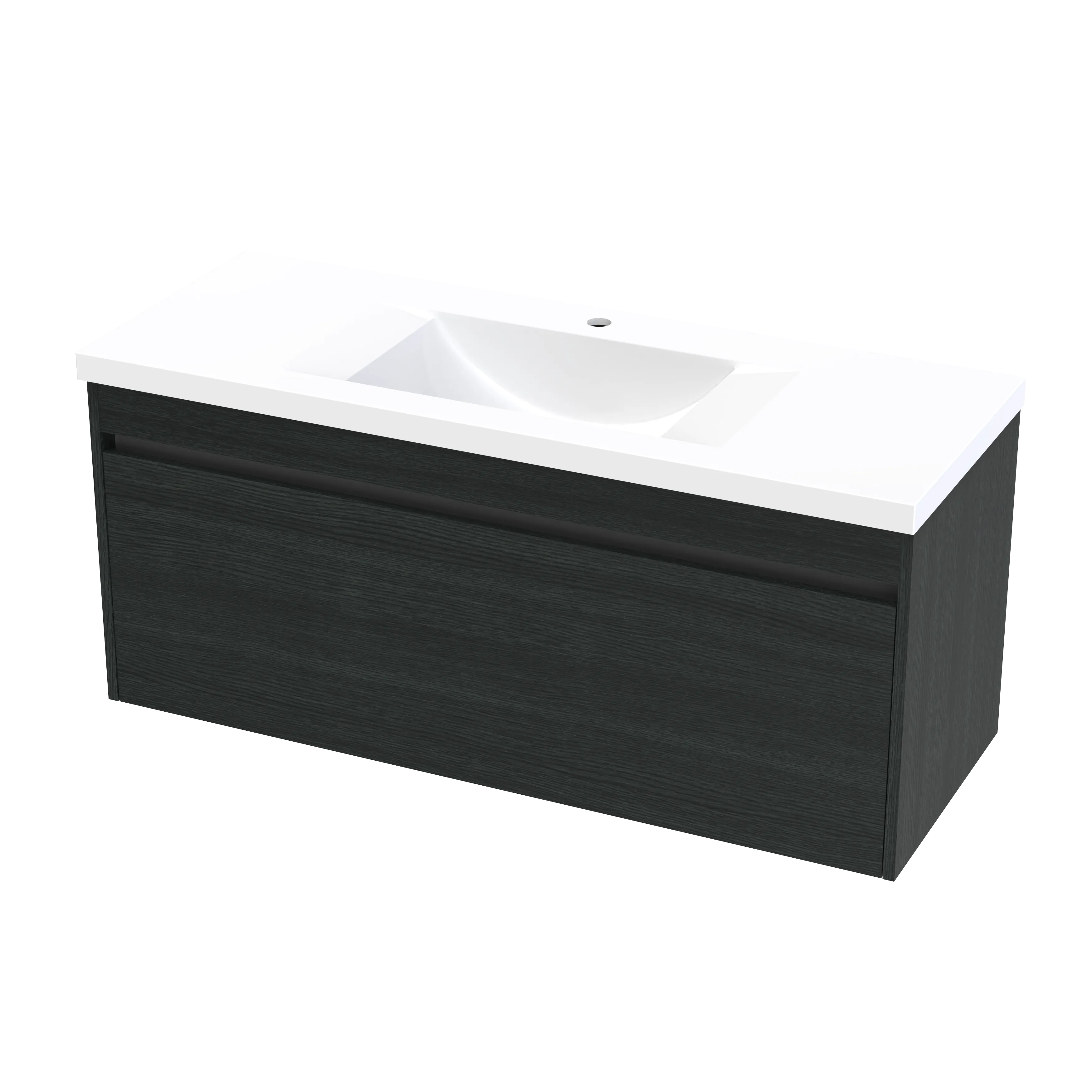 Wave Syrtari 1200 1 Drawer Wall Vanity