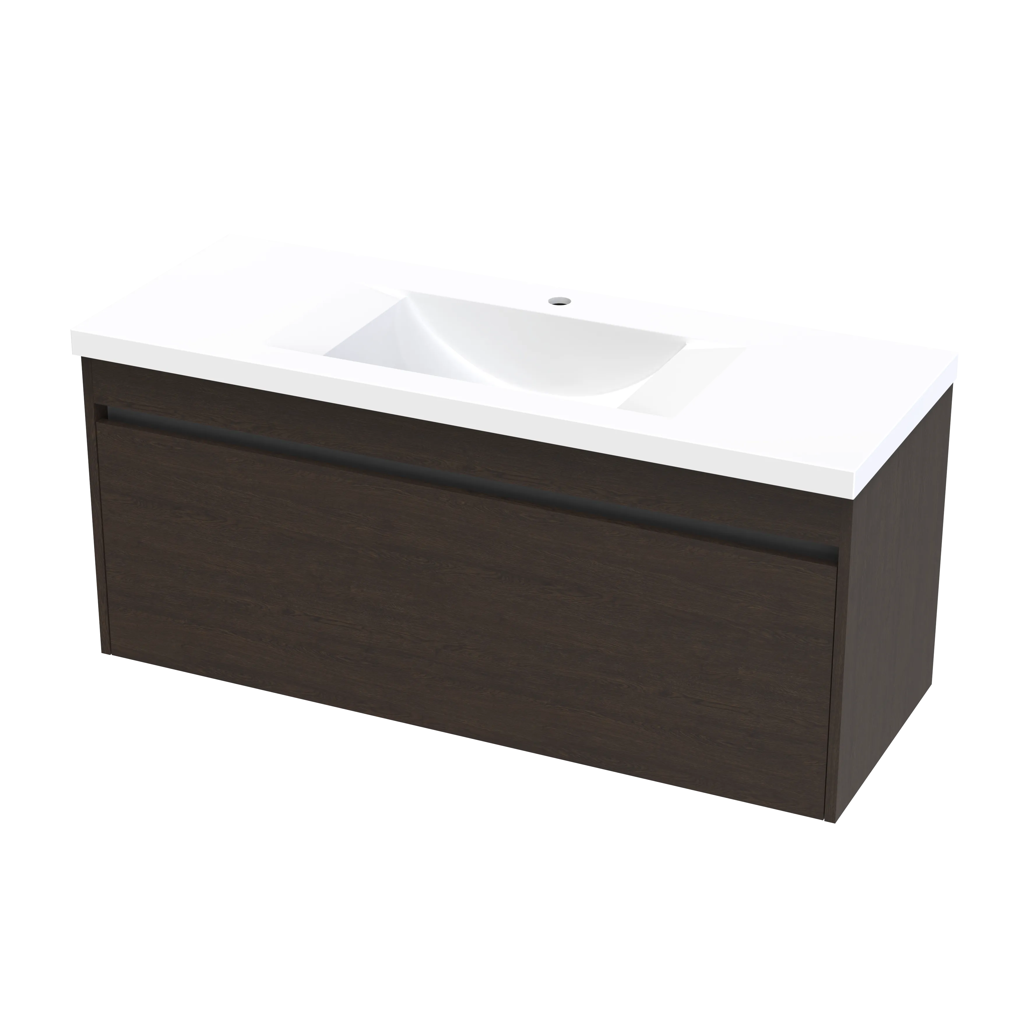 Wave Syrtari 1200 1 Drawer Wall Vanity