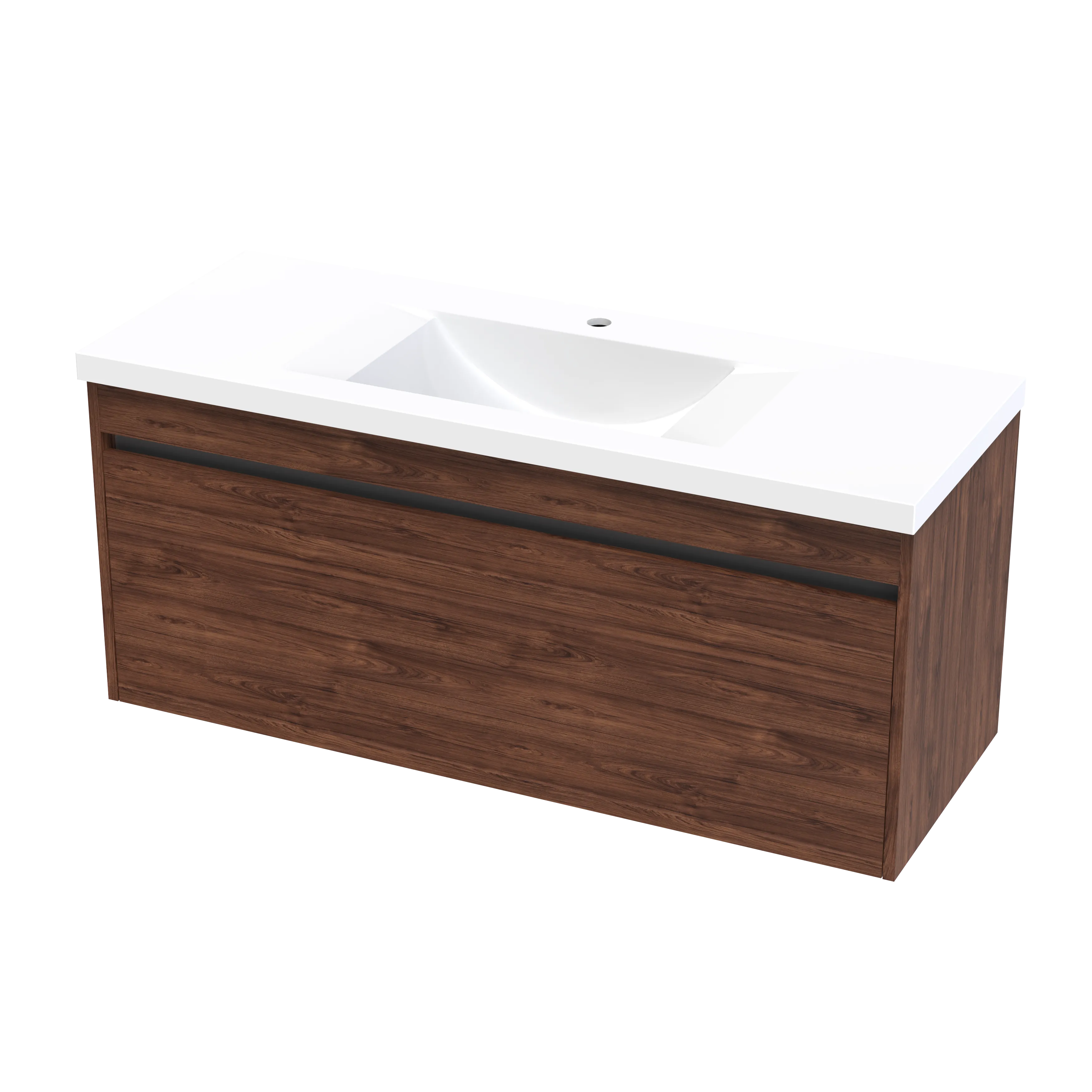 Wave Syrtari 1200 1 Drawer Wall Vanity