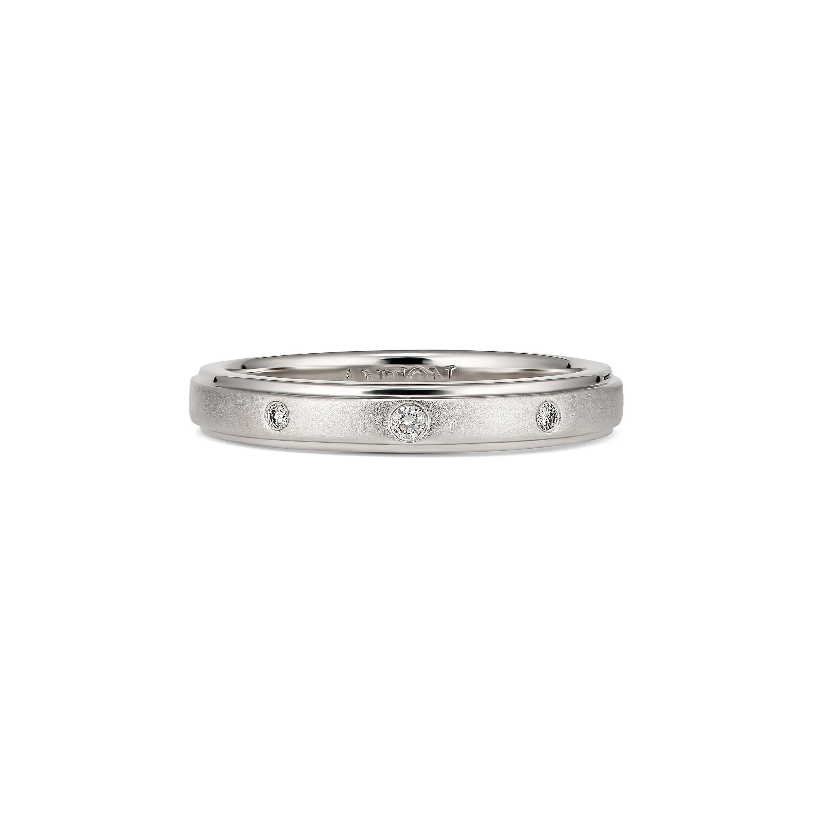 Wedding Eternity Round Brilliant Cut Diamond Ring | White Gold