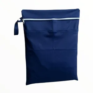 Wet zip bag navy