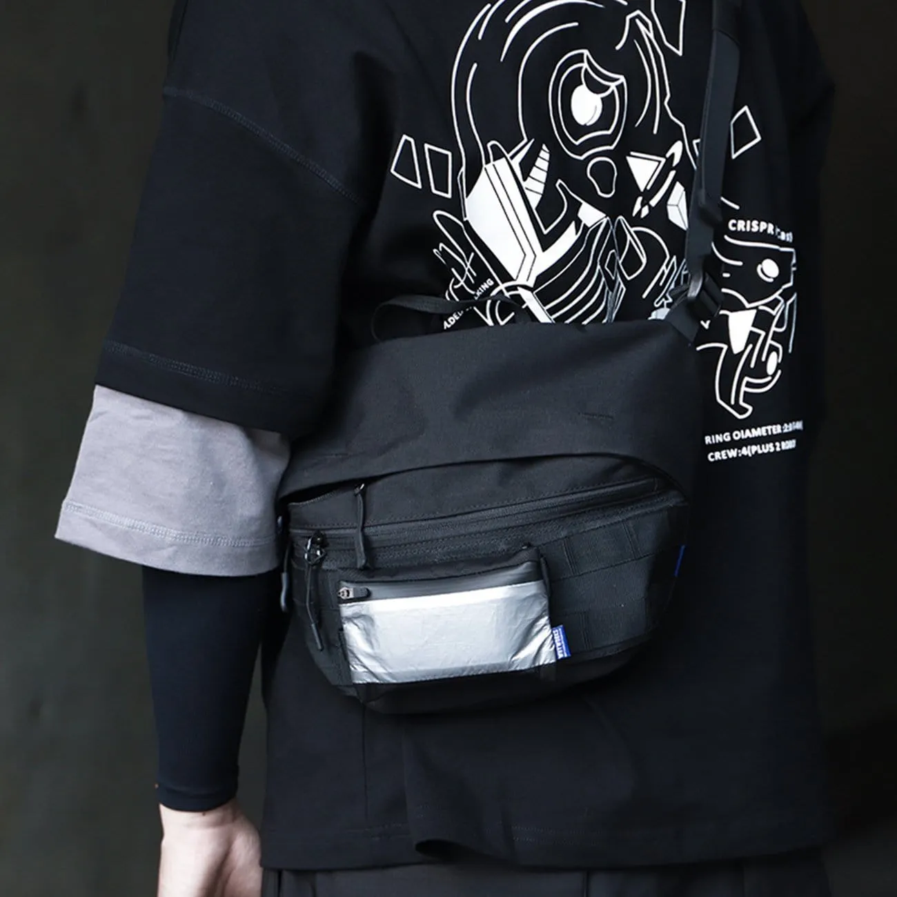 WLS Functional Detachable Waterproof Belt Bag