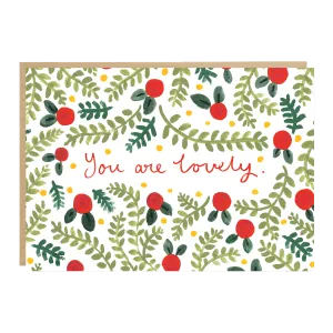 You are Lovely Card